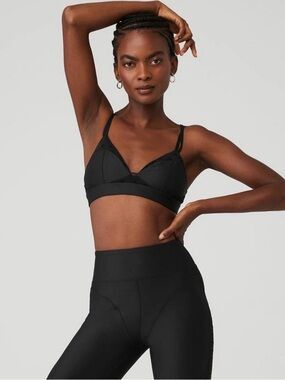 ALO  Airlift mesh Celeste bra top
